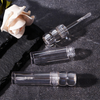 4ml Lip Balm Tubes and Packaging clear Lipgloss Tube with Silicone Wand