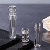 4ml Lip Balm Tubes and Packaging clear Lipgloss Tube with Silicone Wand