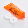 100g Round Flip Top Cap Skin Care Facial Cleanser Soft Cosmetic Squeeze Face Wash Plastic Tube