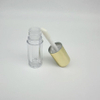 Customize Unique Gold Sliver Round Makeup Containers Thick Wand Tube Empty Lip Gloss Tubes 6ml