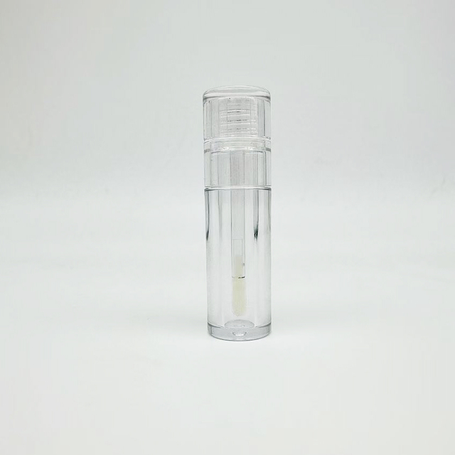 Wholesale Portable Makeup 4ml Clear Gloss Container Transparent Lip Gloss Wand Tubes