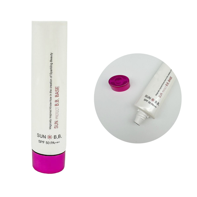 Custom Empty Plastic Tube Printing Logo Bb Cream Squeeze Traveling Tube Bb Cream Cosmetic Tube