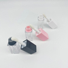 5ml Pink White Black Empty Custom Colored Lip Gloss Tube Container Square Lip Gloss Tubes With Wand