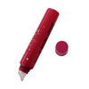 Empty Squeeze Hot Stamping Soft Cosmetic Tube Lipstick Lipgloss Lipbalm with Soft Silicone Applicator