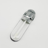 Clear Empty Wholesale Electroplate Silver Rose Gold Lip Gloss Tube for Cosmetics