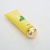 Custom Printing Yellow 50ml Cosmetic PE Packaging Squeeze Cream Soft Plastic Cosmetic Tube Empty Hand Cream Body Lotion Tube