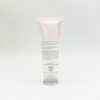 Empty Round Plastic Face Lotion Custom Cream Tube Mockup with Frosted Screw Cap