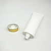 Sustainable Cosmetic Makeup Plastic Packaging Container Tube White Bb Cream Body Lotion Cosmetic Tube with Electroplate Cap