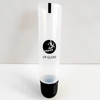 Wholesale Makeup Squeeze Clear Plastic Cosmetic Tube Packaging Lip Gloss Container Lipgloss Tube with Applicator