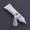 Empty D19mm 10-25ml Eye Cream Cosmetic Squeeze Packaging Soft Gel Tube Long Nozzle Ointment Tube with Screw-on Cap