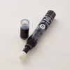 8ml Black Plastic Packaging Tube Empty Squeeze Lip Gloss Concealer Tube with Sponge Applicator Head for Cosmetics