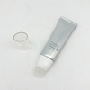 Custom Empty Plastic Cream Squeeze Cosmetic Packaging Tubes Skin Care Vibrating Massage Neck Cream Tube with Silicone Brush Head
