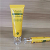 Custom Soft Squeeze Makeup Cosmetic Tube Packaging D30 Empty Yellow Hand Care Tube Skincare Face Wash Tube with Acrylic Cap