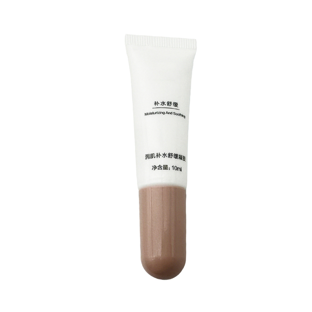 Wholesale Plastic Lip Gloss Soft Tube Blam Container Tube Custom Screw Cap Squeeze Lip Gloss Tube with Slant Applicator Tip