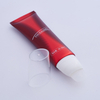 Custom Empty Plastic Cream Squeeze Facial Cleanser Vibration Massage Silicone Gel Applicator with Oval Cosmetic Packaging Tube
