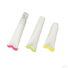 Cosmetic Squeeze Applicator Tube Wave Shape Sealing Tail Cosmetic Tube Lip Gloss Tube with Silicone Applicator