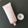 Skin Care Cosmetic Squeeze Tube with Acrylic Cover Packaging Tube for Face Wash and Hand Cream