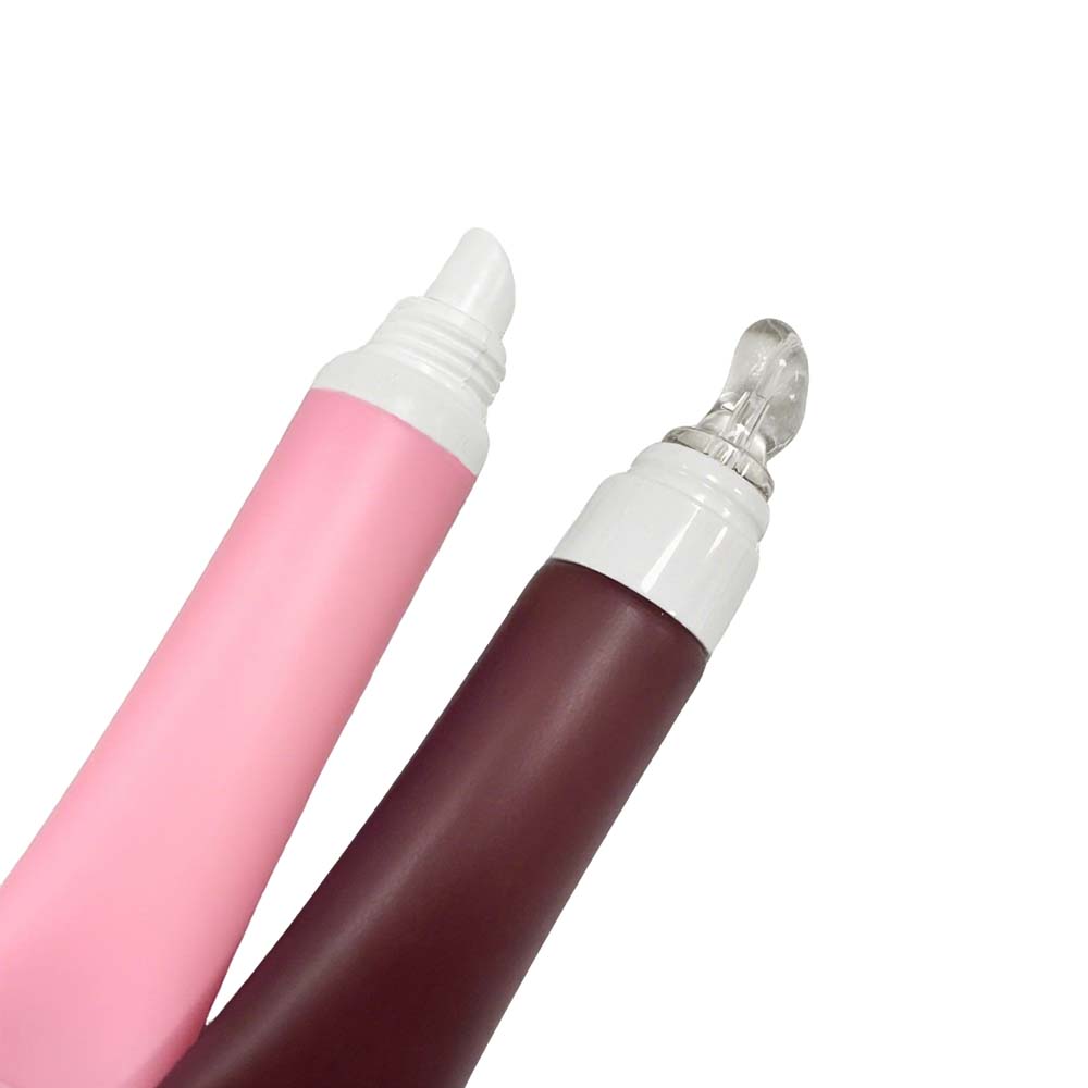 lipgloss tube with hole