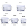 5g 10g 30g 50g 100g 200g 300g Cream Packaging Jar Plastic Cream Jar Face Body Cream Empty Cosmetic Jars