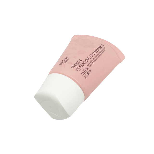 50g Special Shape Screw Cap Flexible Squeeze Empty Facial Cleanser Lotion Cream Soft Tube Packaging Body Cream Tube
