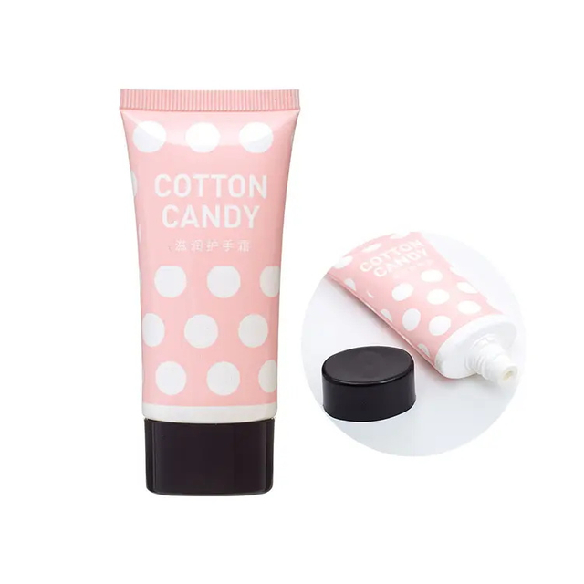 Oval Cosmetic Pink Skin Care Hand Cream BB Cream Facial Cleansing Lotion Squeeze Tube Packaging