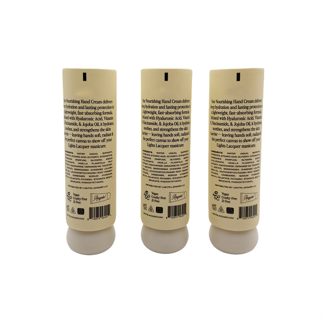 Customized Printing Empty Round Shape Squeeze Cosmetic Packaging Tube Skincare Makeup Cream Tube Hand Cream