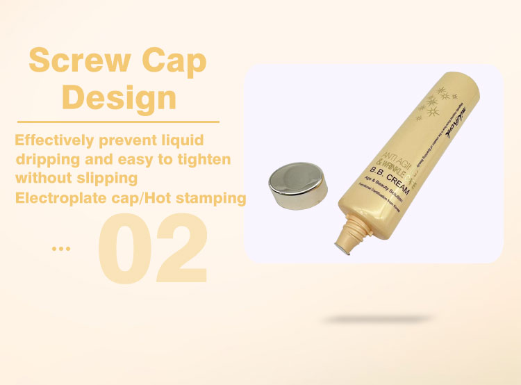 bb cream cosmetic tube