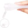 Transparent Soft Squeeze Plastic Tube Empty Plastic Pe Shampoo Body Lotion Cosmetics Plastic Tube With Flip Cover
