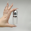 Clear Empty Wholesale Electroplate Silver Rose Gold Lip Gloss Tube for Cosmetics