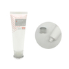 Empty Round Plastic Face Lotion Custom Cream Tube Mockup with Frosted Screw Cap