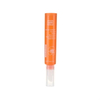 Empty Soft Round Cosmetic Plastic PE Lip Balm Tube Silicone Applicator Squeeze Lip Gloss Tubes