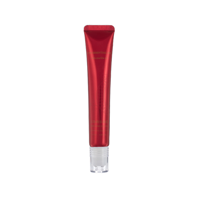 Various Applicators ABL Soft Plastic Tube Packaging Cosmetic Eye Cream Massage Tube With Roller Ball