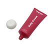 Plastic Printed Cosmetic Packaging Squeeze Tube 100ml Body Lotion Cosmetics Soft Tubes with Keychain Hole
