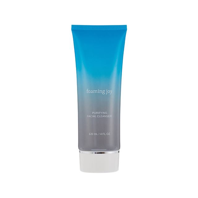 4.Oz 120ml Oval Facial Cleanser Face Wash Tube