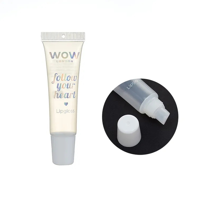 8ml 10ml 15ml Clear Refillable Squeeze Tubes Lip Gloss Container Wholesale Clear Squeeze Lip Gloss Tubes