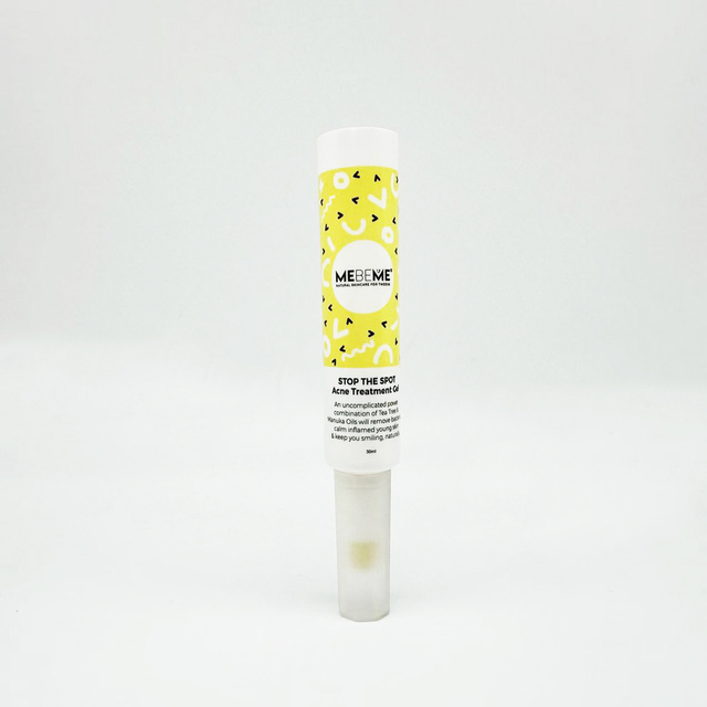Empty Eye Cream Applicator Makeup Tube 30ml Plastic Tube Eye Cream Soft Tube With Sponge Applicator Brush