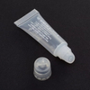 Costom Logo Soft Clear Squeeze Lip Gloss Squeeze Tubes Wtih Screw on Cap