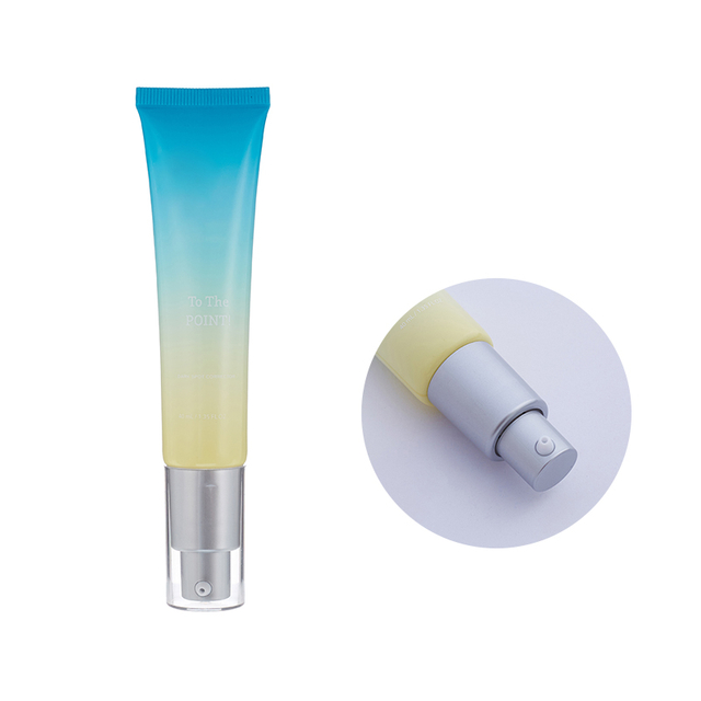 Private Label Printed Cosmetic Plastic Soft Tube with Pump