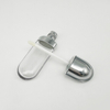 Clear Empty Wholesale Electroplate Silver Rose Gold Lip Gloss Tube for Cosmetics