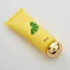 Custom Printing Yellow 50ml Cosmetic PE Packaging Squeeze Cream Soft Plastic Cosmetic Tube Empty Hand Cream Body Lotion Tube