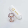 Professional White Facial Cleanser Lotion Empty Plastic Tube Cosmetic Packaging PE Face wash Tube With Acrylic Screw Cap