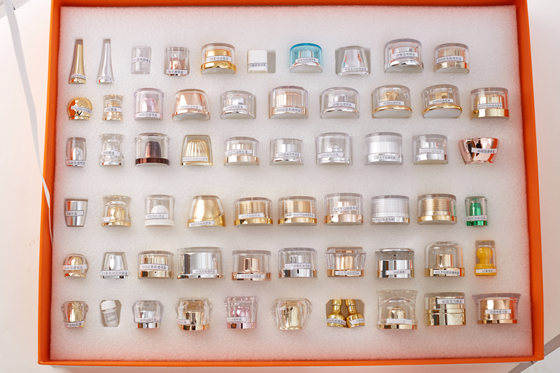 Acrylic Metallic Electroplated Luxury Cosmetic Soft Tube Caps (8)