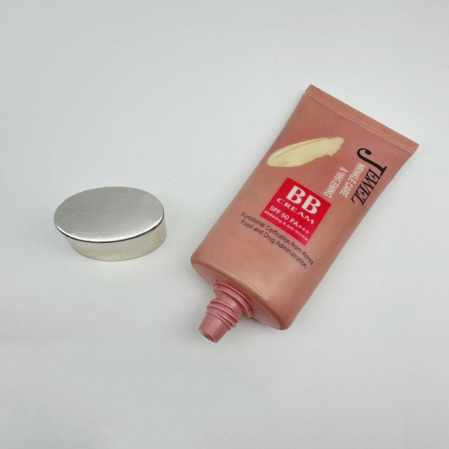 Custom Empty Plastic Tube Printing Logo Skincare Squeeze Sunscreen Packaging Tube Bb Cream Cosmetic Packing Plastic Tube
