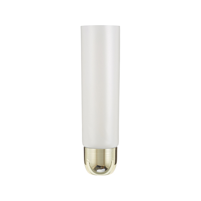 Skincare Packaging PE Triple Roller Ball Cream Tube Cosmetic Plastic Empty Tube with 3 Steel Applicator