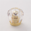Acrylic Metallic Electroplated Luxury Cosmetic Soft Tube Caps
