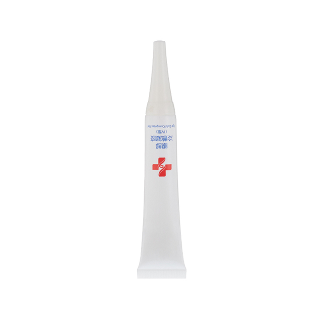 Empty PE Nozzle Tip Cosmetic Gel Eye Cream Tube