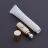 Cosmetic Fillable Eye Cream Tube with Vibration Metal Applicator