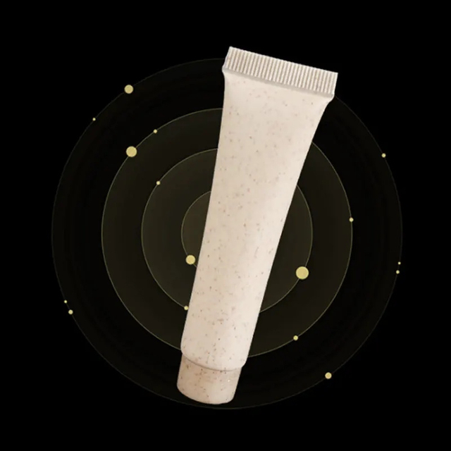 China Manufacturers Factory Biodegradable Wheat Straw Cosmetic Tube Eco-Friendly Cosmetic Packaging