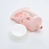 Pink 50ml 100ml Acrylic Cap Screw Cap Skincare Cosmetic Packaging Squeeze Tube Body Cream Lotion Tube 