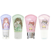 50ml Pink Green Purple Cosmetic Tube Electroplate Cap Flip Top Cap Silicone Function Head Tubepe Hand Cream Tubes Wholesale